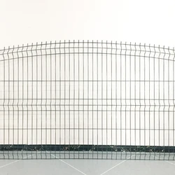 Powder Coating 3d Curved Welded Wire Mesh Fence Garden Fence Panels