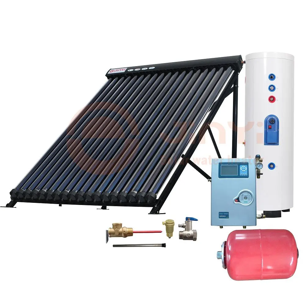 Europe Solar Keymark EN12976 Certified Anti-freeze Split Pressurized High Quality Chauffe-eau Solaire For France