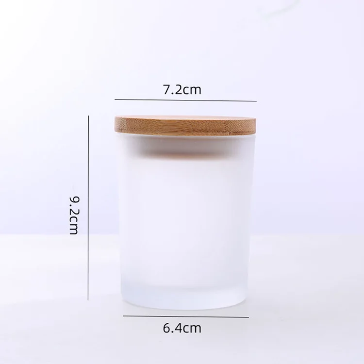 2022 OEM ODM Kerzenglas Luxury Large Clear 8oz 16oz Glass Candle Jars With Lids In Bulk Gold Lid
