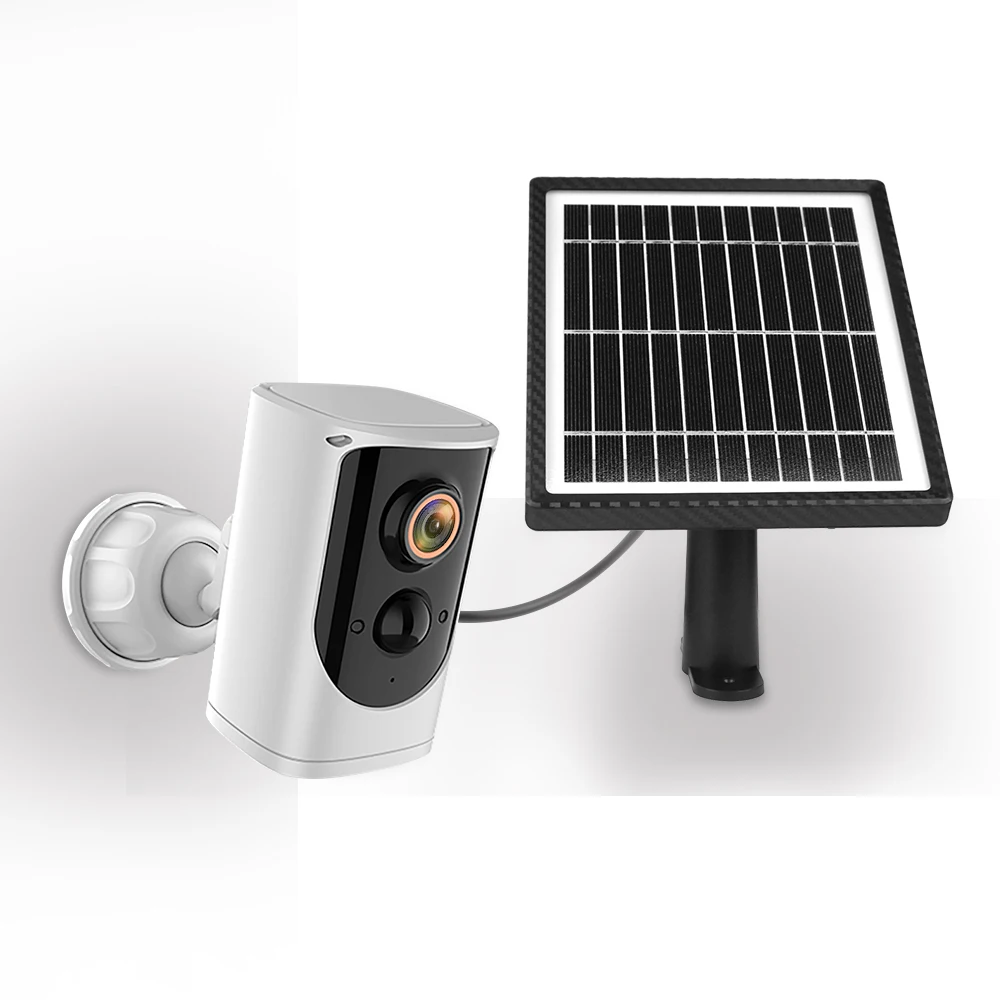 Водонепроницаемая сетевая видеокамера на солнечной батарее с Wi-Fi и датчиком движения
