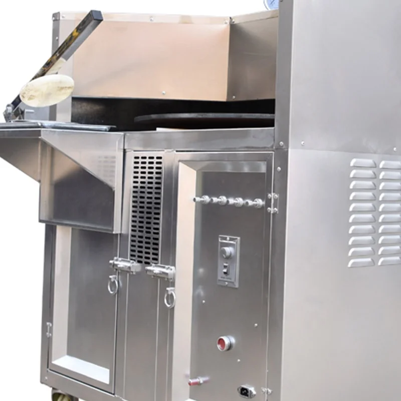 Naan Bred Oven Bake Machine Automatic 120 Volt Arabic Rotary Greek Pita Bread Oven and Desserts for Roti