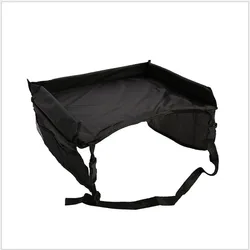 Portable Waterproof Travel Baby Car Seat Tray Stroller Kids Toy Food Holder Child Desk Table Storage