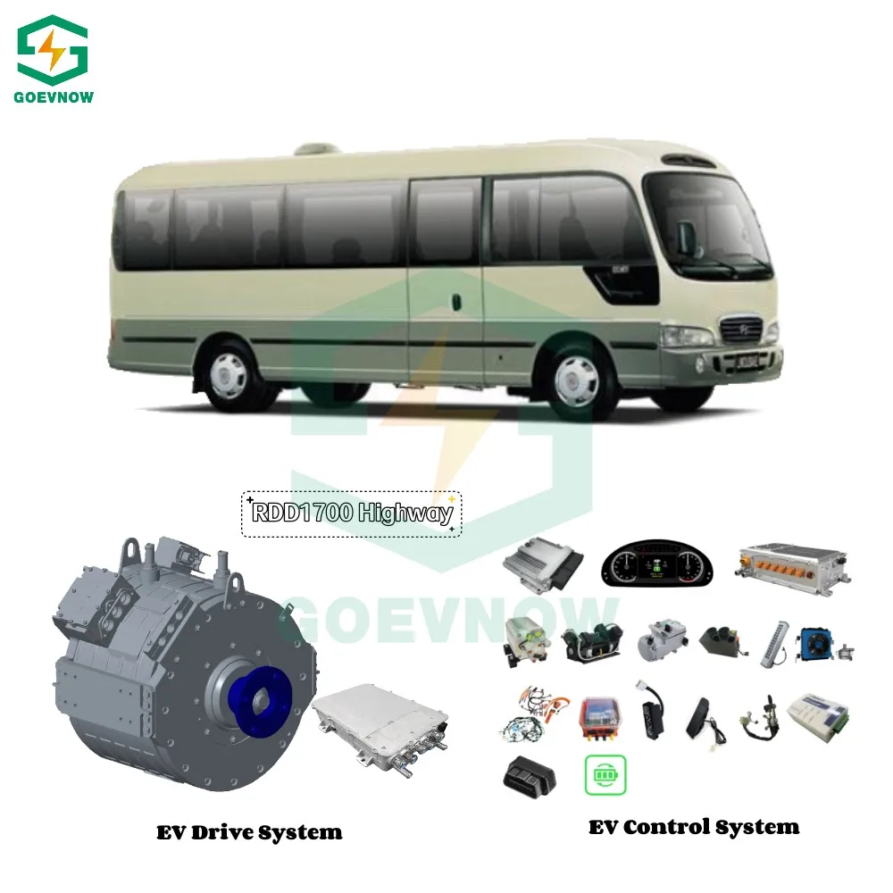 Goevnow Electric cars EV conversion kit for Coster RDD1700 Highway Electric motors conversion kit Auto direct drive PMSM  motor