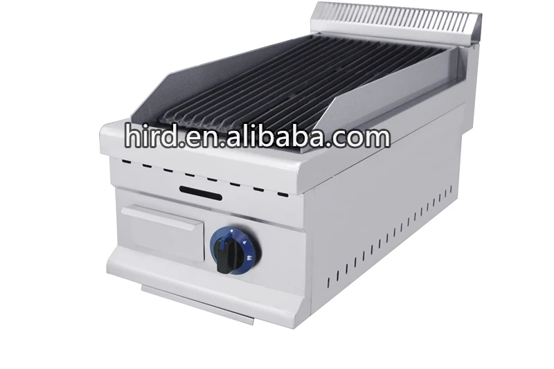GL-368 Gas BBQ grill  Lava rock grill BBQ Grill Counter Top