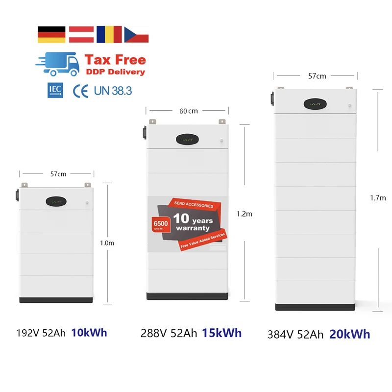 Be Applicable High Voltage Protocol Battery 200V 300V 400V 10kWh 20kWh 40kWh Commercial House Energy Storage Battery