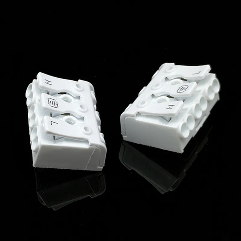 factory supply high quality 923 series quick connect push button contact waterproof power cable terminal block