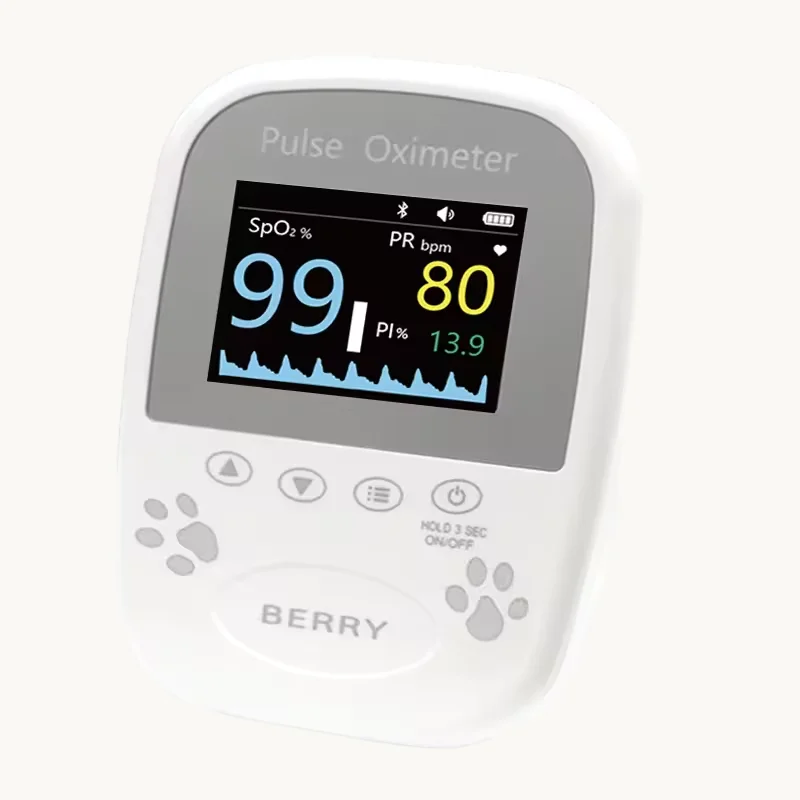 Hot Sale Portable Cat/Dog Vet Pet Animal Heart Rate Pulse Oximeter For Veterinary Equipment