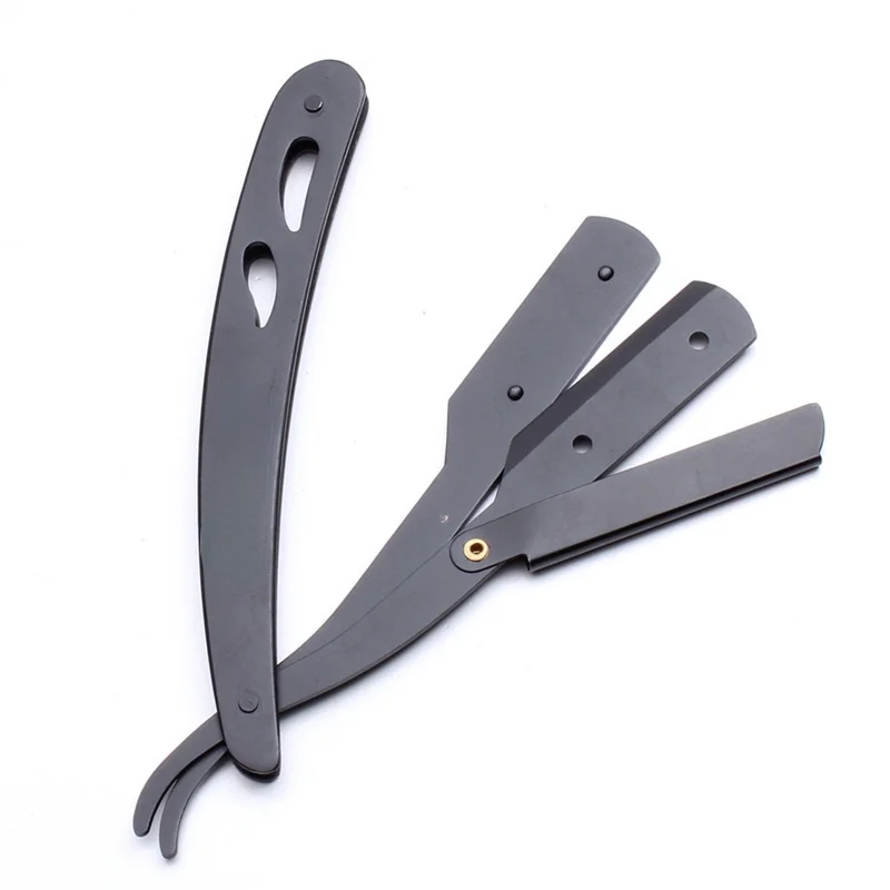 Wholesale Folding Traditional Barber Shaver Salon Manual Single Edge Blade Razor Shaving Bread Safety Razor For Men