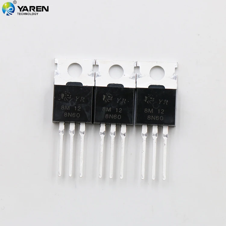8N60 к-220 600 В 8A componentes электроники n-канальный мощности mosfet транзисторы