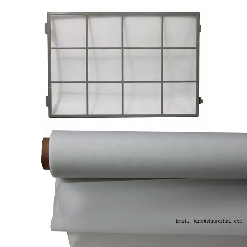 Plastic air filter nylon/pp air conditioner dust filter mesh
