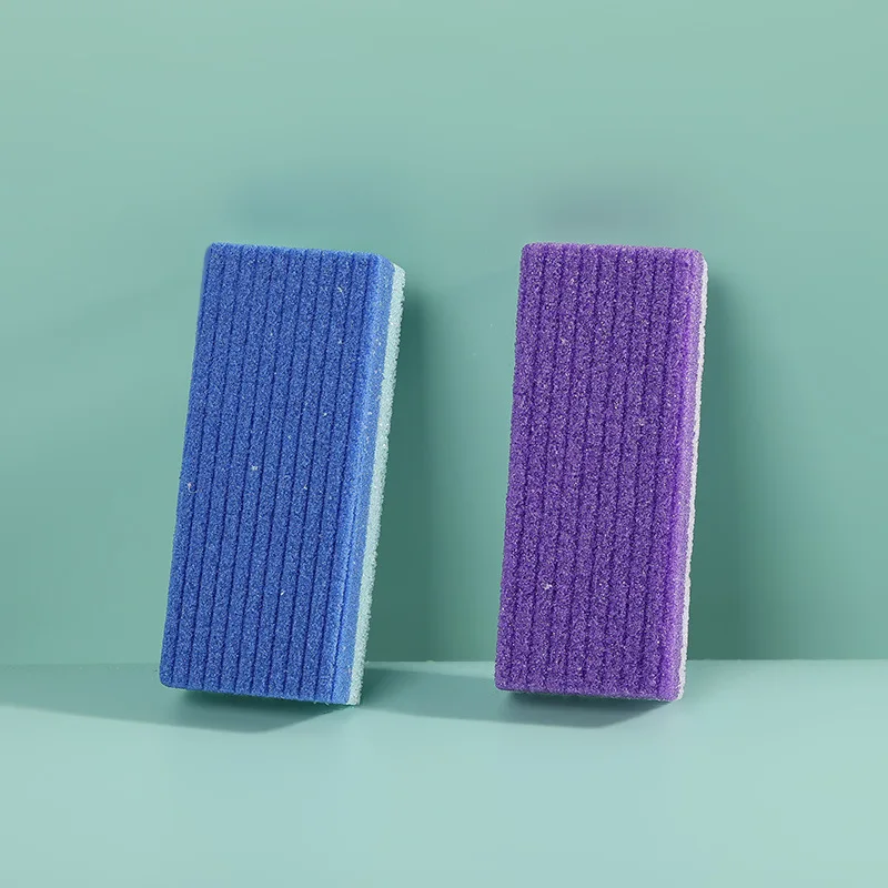 Wholesale Foot Care 2 in 1 Double Side Disposable Callus Remover Foot Scrubber PU Pumice Sponge Stone Natural for Feet