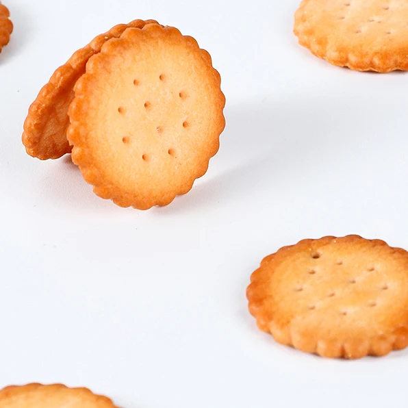 Китайские оптовые продажи, здоровые закуски, вкусная морская соль, японское круглое печенье-крекер