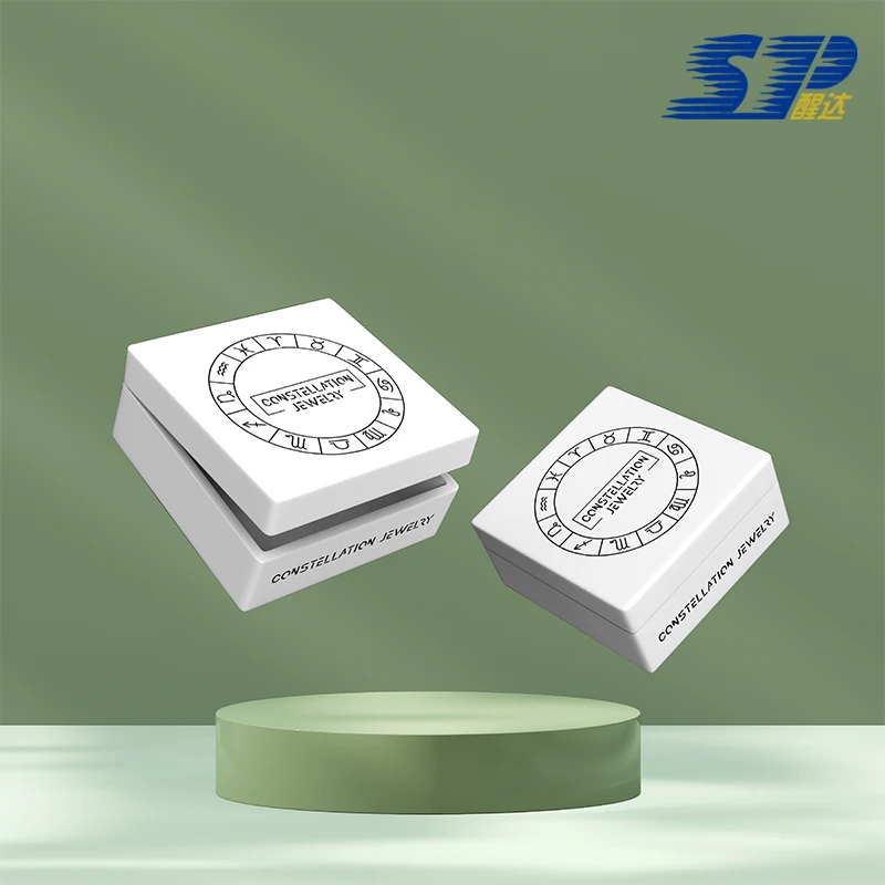 Custom Logo Printed Jewellery Packaging Boxes Paper Gift Magnet Close Jewelry Box