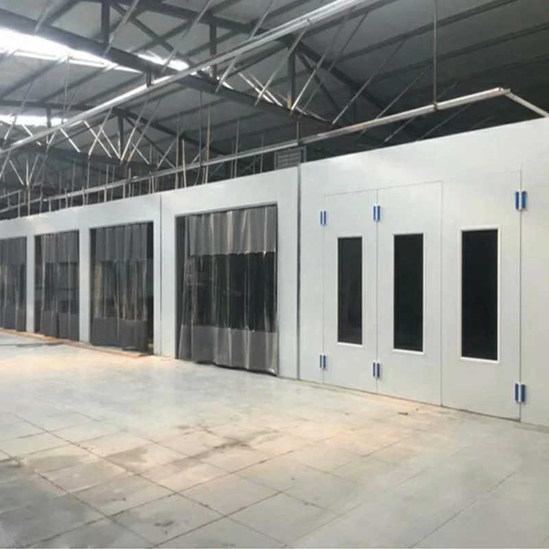 Electric heating system of high-quality automobile spray paint furnace and cheap garage spray paint room