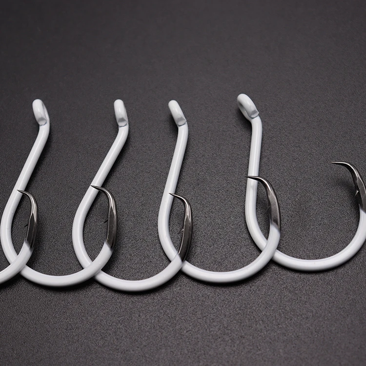 Manufacturer High Carbon Steel Octopus Fishing Hooks Offset Luminous Circle Fishhooks For Saltwater