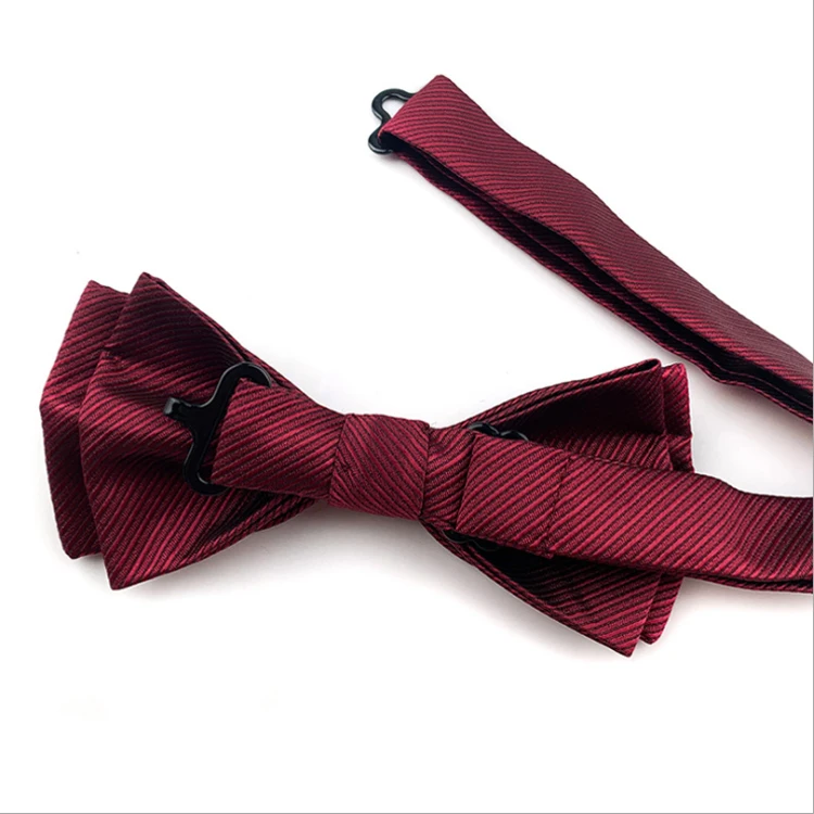 Custom Self Tie Bow Ties for Men Classic Noeud Papillon Mariage Polyester Plain Solid Kids Bow Ties