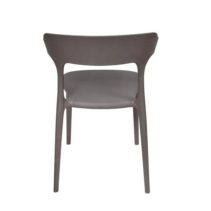 Most popular Full PP plastic dining room furniture plastic relaxing dining chairs stacking dining plastic chairs