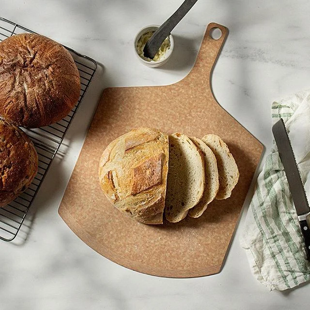 Mildew proof dishwasher safe high temperature resistance wood fiber food  pizza bread cutting serving board