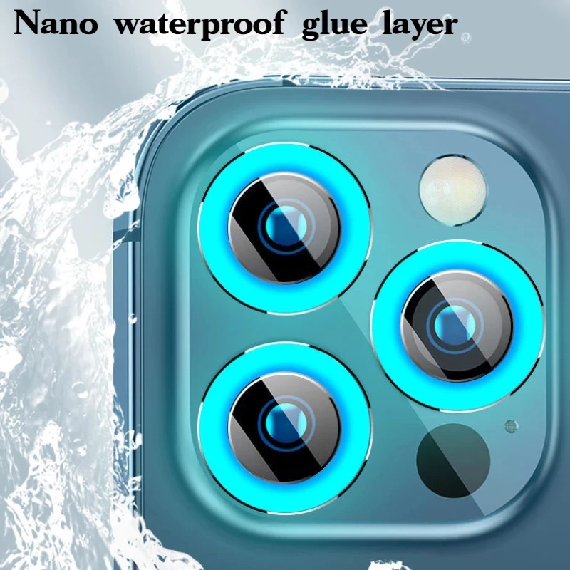 Wholesale Cell Phone Camera Lens Tempered-glass Screen Protectors For iphone 14 max Luminous Protector