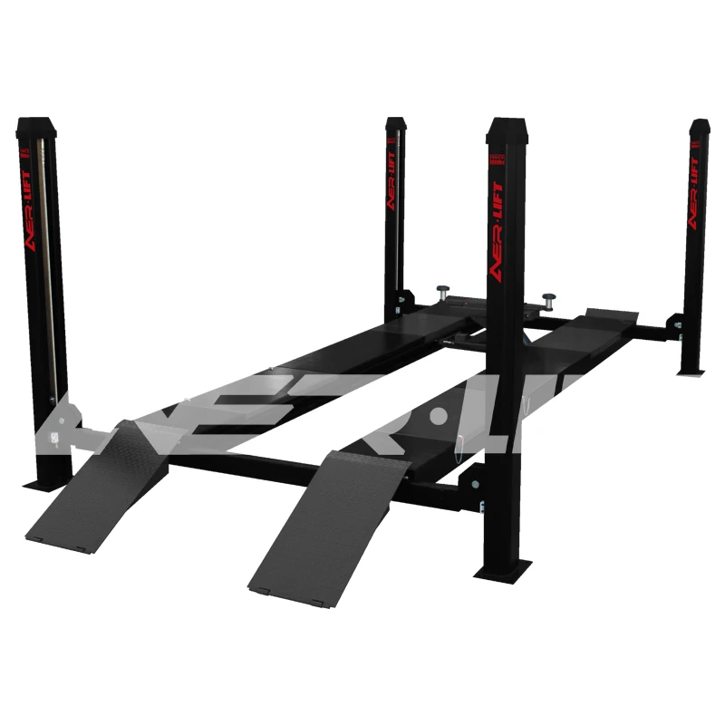 best selling 4 post double car lift for garage with factory price
