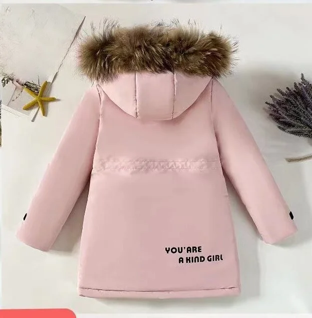 New Arrival Competitive Price Windproof Cotton-padded Loose Coat in Autumn and Winter for Girls
