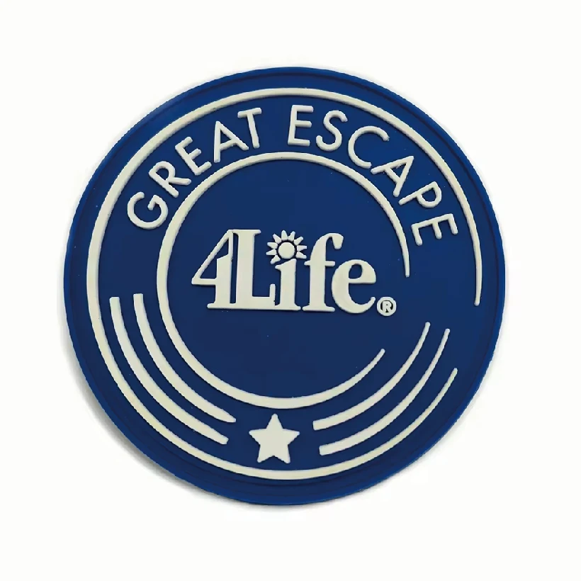 China Direct Supplier Custom Rubber Logo Patches Patches Designer Hat Party Silicone Iron on Rubber Pvc Patches for Clothing