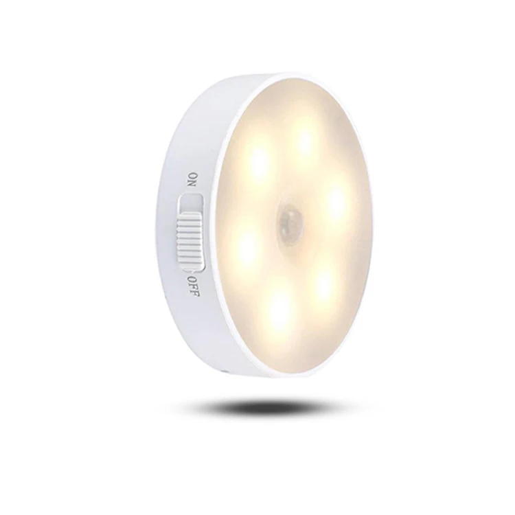 smart gift light bedside lamp USB cabinet charging night magnet closet motion induction lamp pir motion sensor led night light