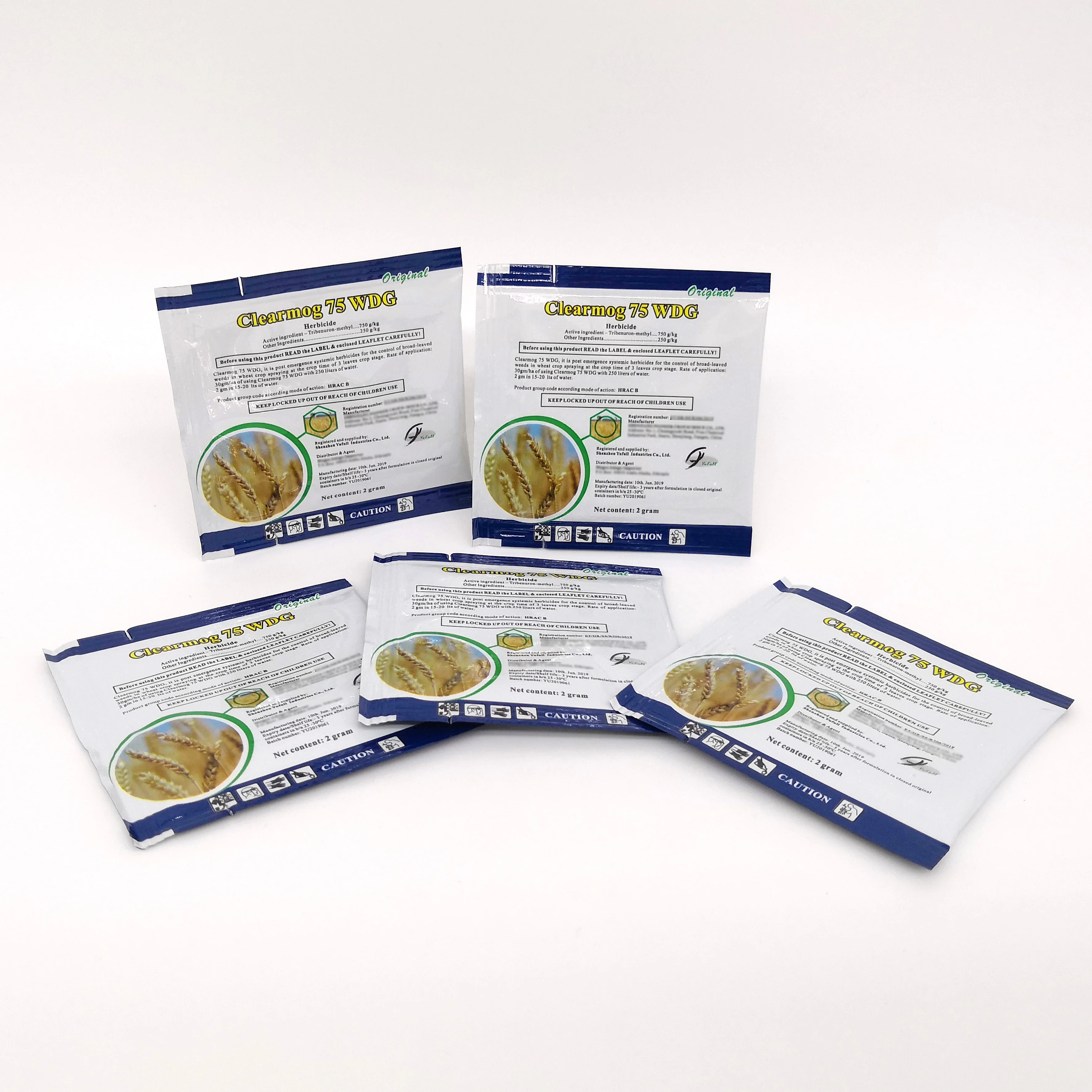 Wheat Herbidies Barley weedicide Tribenuron methyl 75% WDG