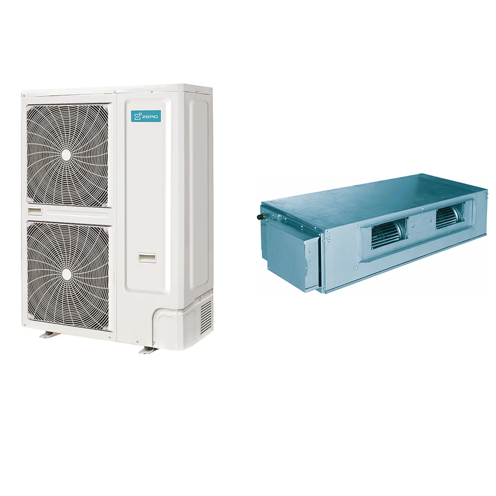 16 SEER Heat Pump Inverter Side Discharge Condenser Unit Split Commercial Air Conditioner