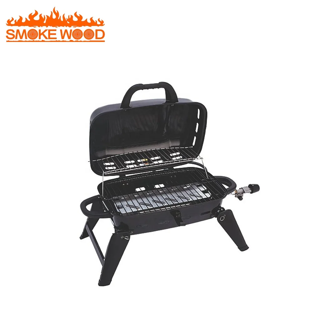 Outdoor/indoor Steel Grill Portable Gas Bbq/camping Gas Barbecue Grill PROPANE Easily Cleaned Easily Assembled