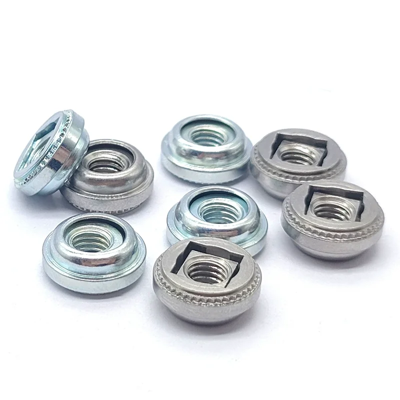 #6 #8 #10 #12 ALA AC AS A4 M3 M4 M5 M6 Stainless Steel Carbon Steel Floating Self-clinching Nuts Self-Locking Fastener Nut