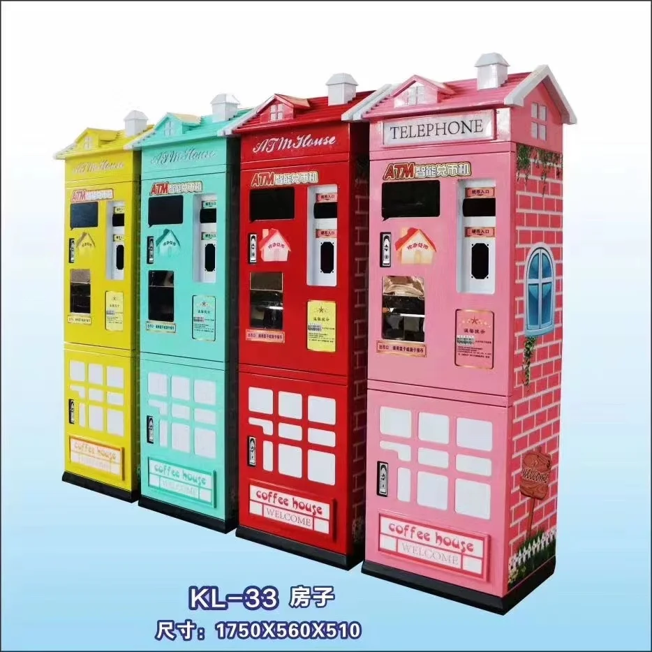 High Quality Coin Vending Machine Coin Token ATM machine with bill acceptor House coin changer machine