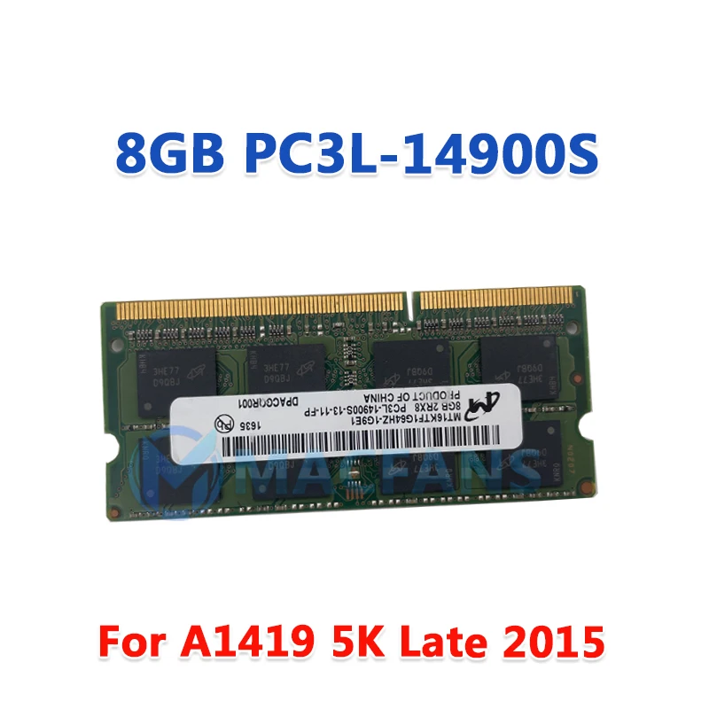 Оригинальный Новый PC3L-14900S 8 Гб Для iMac