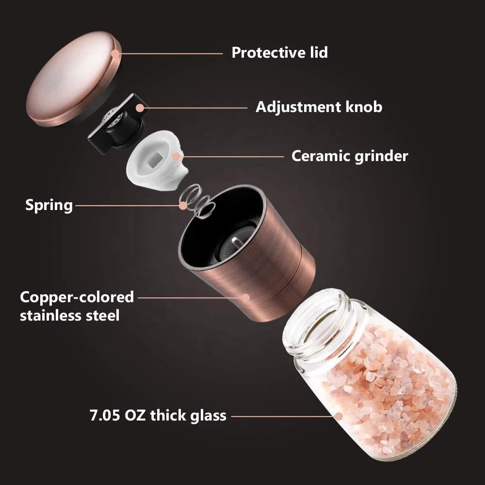 Мельница для соли и перца, Набор для специй, солонки, измельчитель, для промышленности