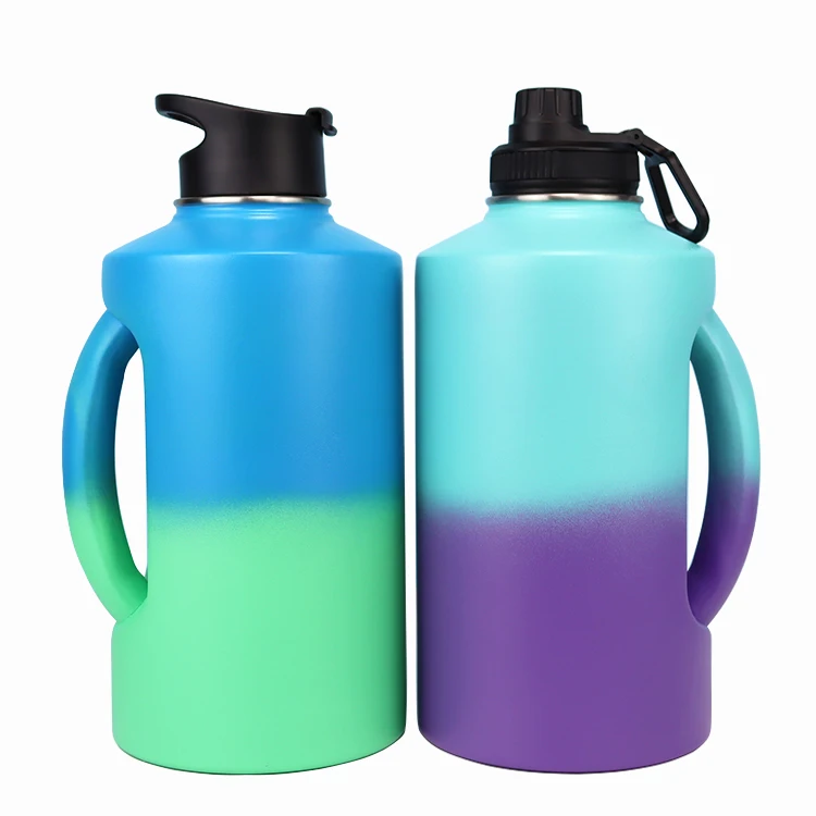 2023 Topnovo new design Double Wall Stainless Steel  Beer Jug Growler Flask Water Bottle