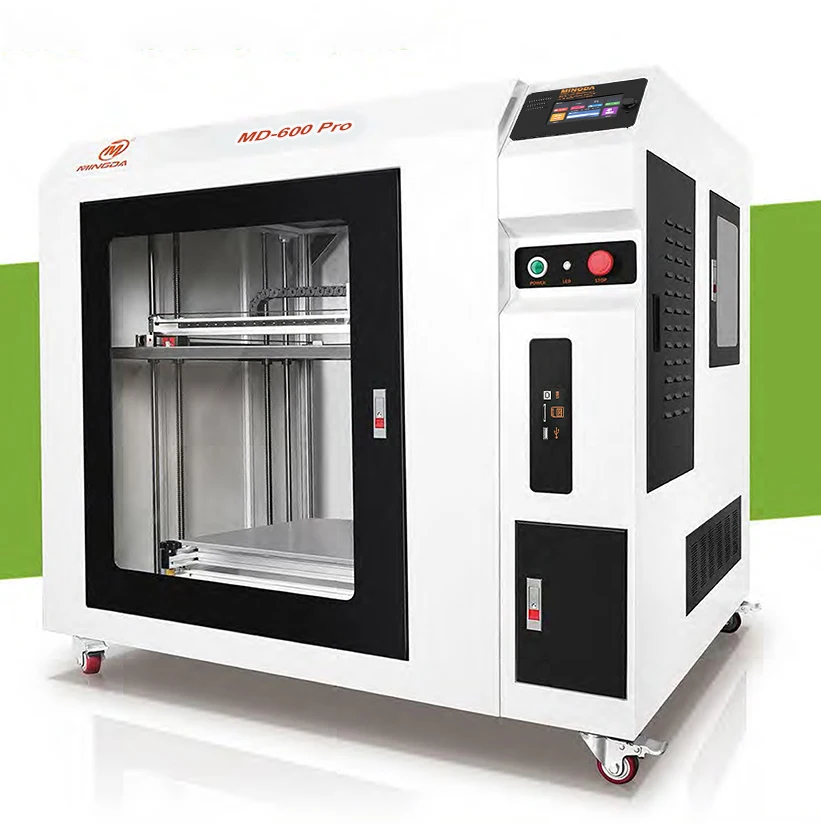 Mingda MD-600 PRO 600*600*600 мм FDM широкоформатный принтер stampante 3d профессиональный промышленный impressora