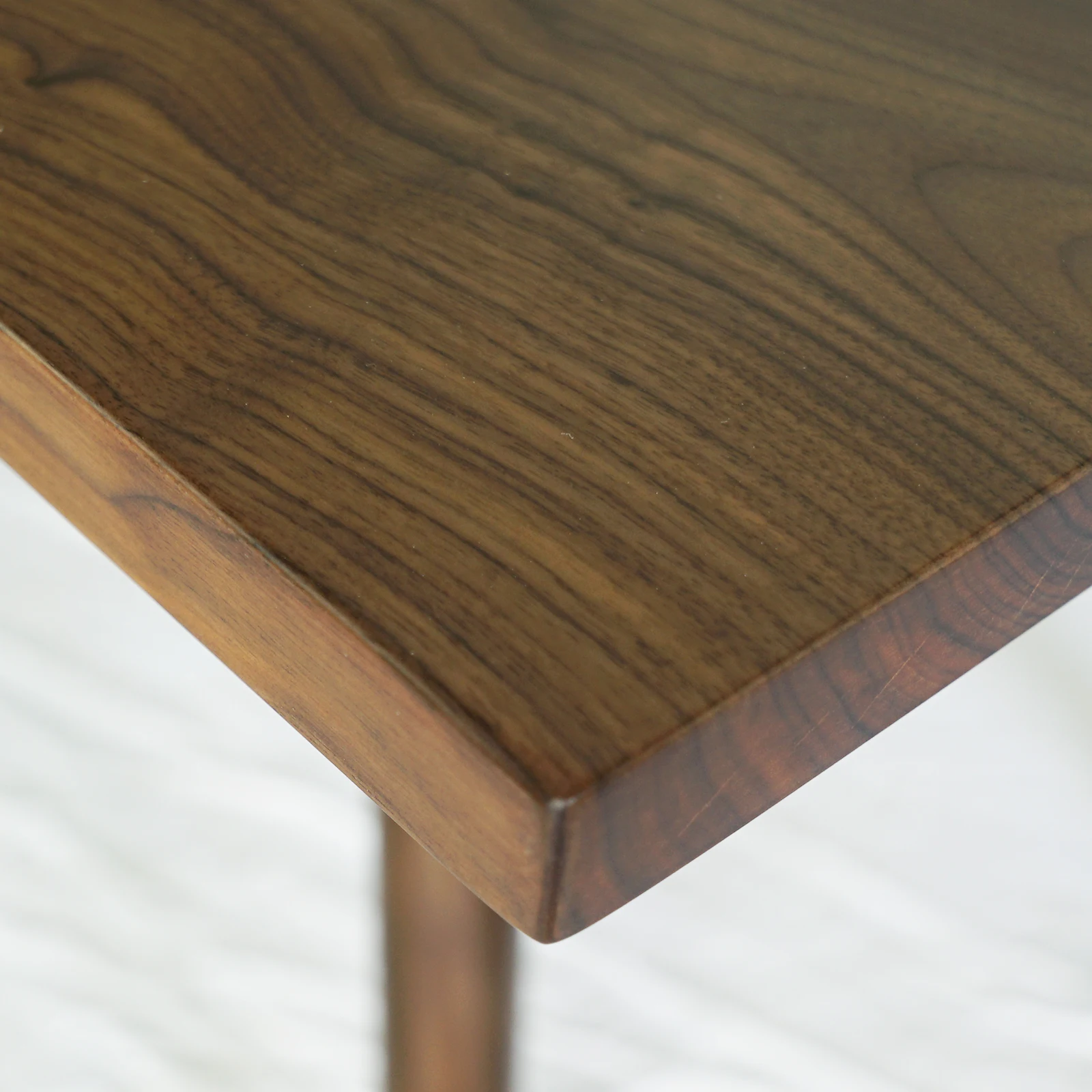 Black walnut solid wood edge glued table top Computer desk top Home office Office building