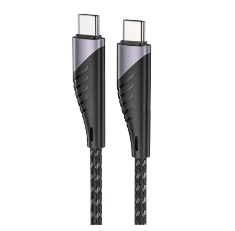 Fully compatible with 4 in1multi-head function New 5A data cable fast charging Multifunction PD fast charging 2-in-1 data cable