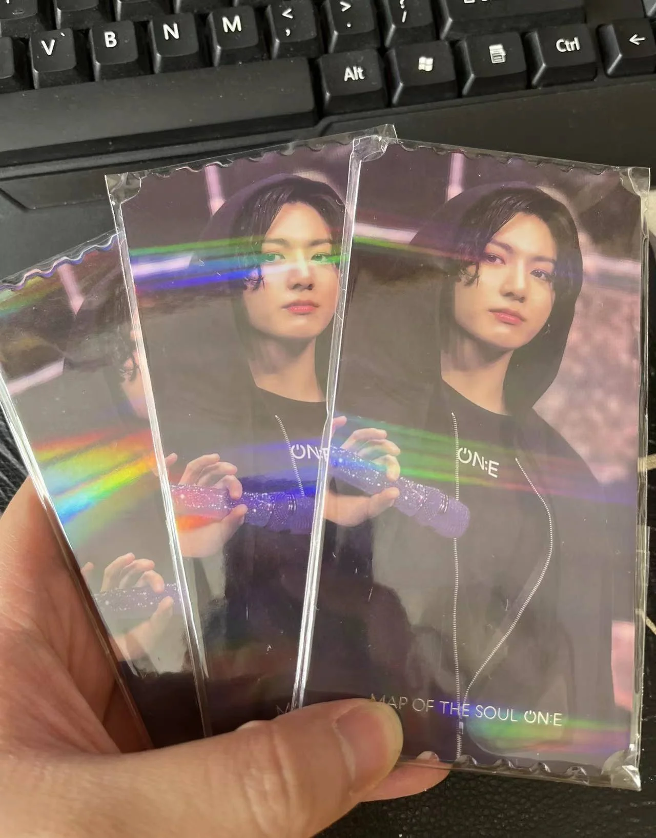 Custom Double sides printed laser Creative Personalized idol design Concert Event kpop photocard Paper Tickets as gift