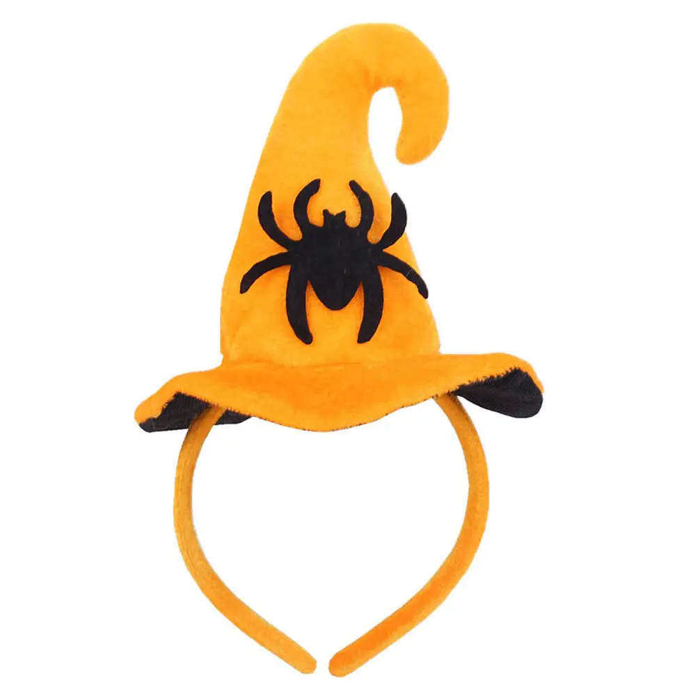Wholesale Halloween Pumpkin Hat Headbands Ghost Clown Hairband Skull Hair Hoops for Halloween Party