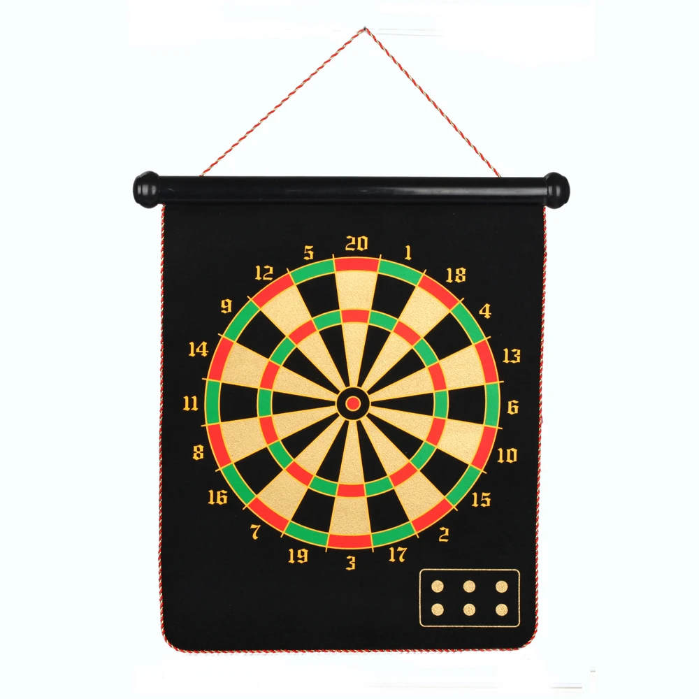 Entertainment Dual Side Used Dartboard With Magnetic Dart On Sale