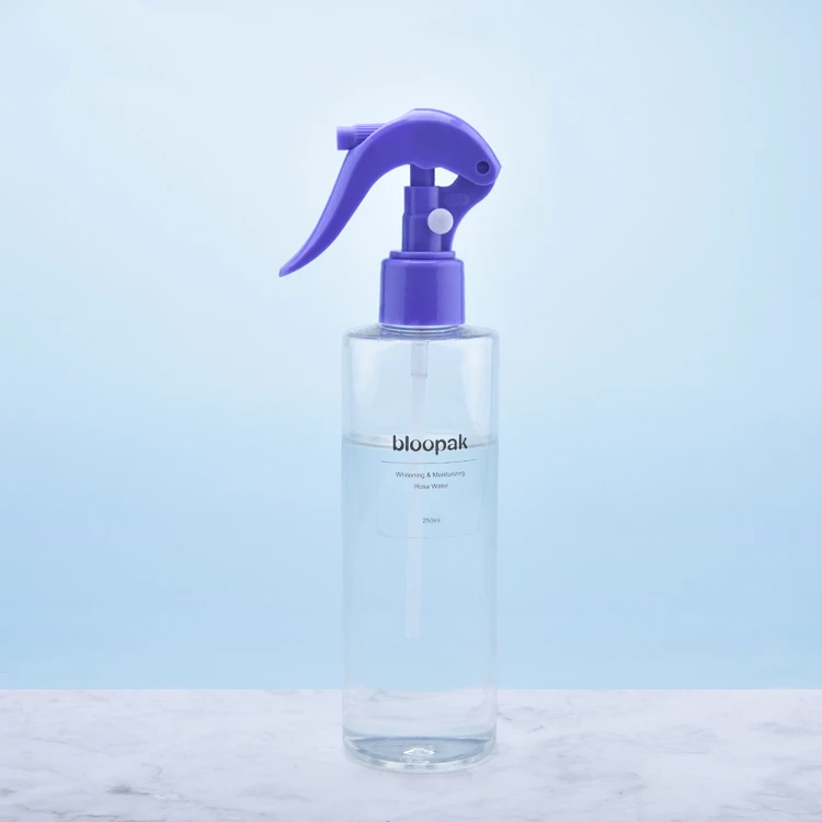 Non Spill 24/410 purple trigger spray wholesale plastic mini trigger sprayer pump