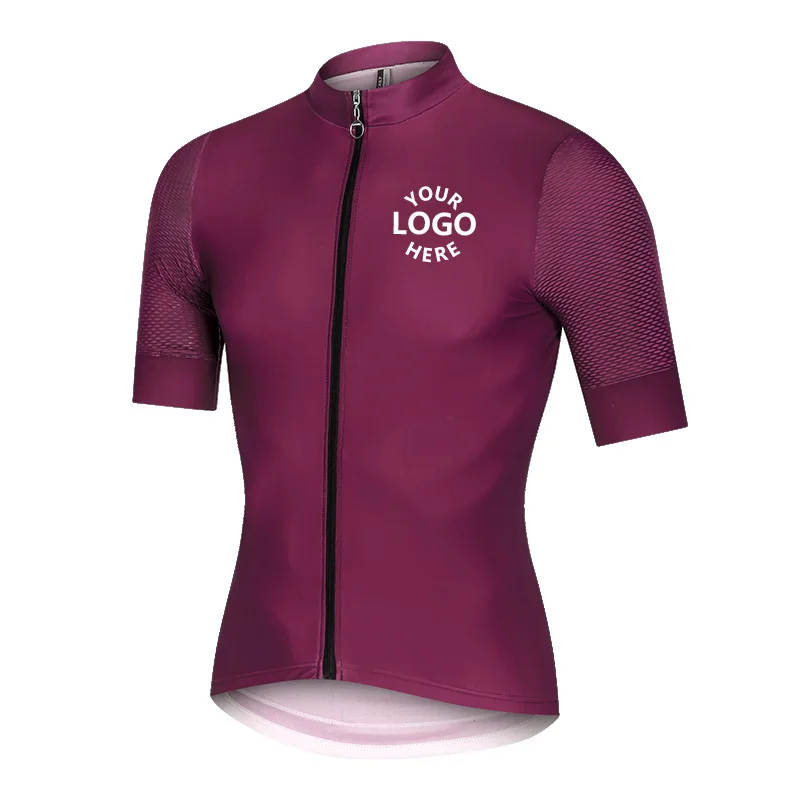 High quality uniform bicycle short sleeve bike shirts sublimation custom cycling jersey with logo