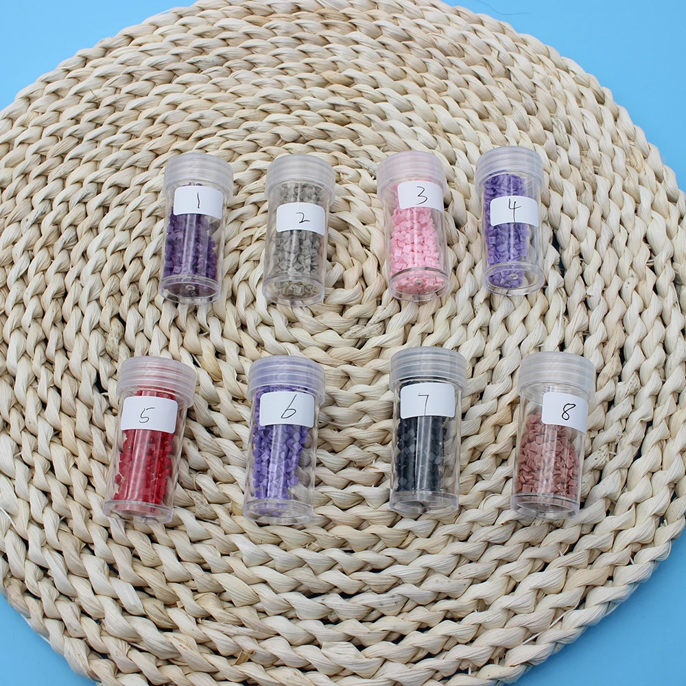 Diamond Painting Storage Box With 24 Plastic Bottles for Diamond Embroidery Accessories Jewelry Diamonds Storage Container