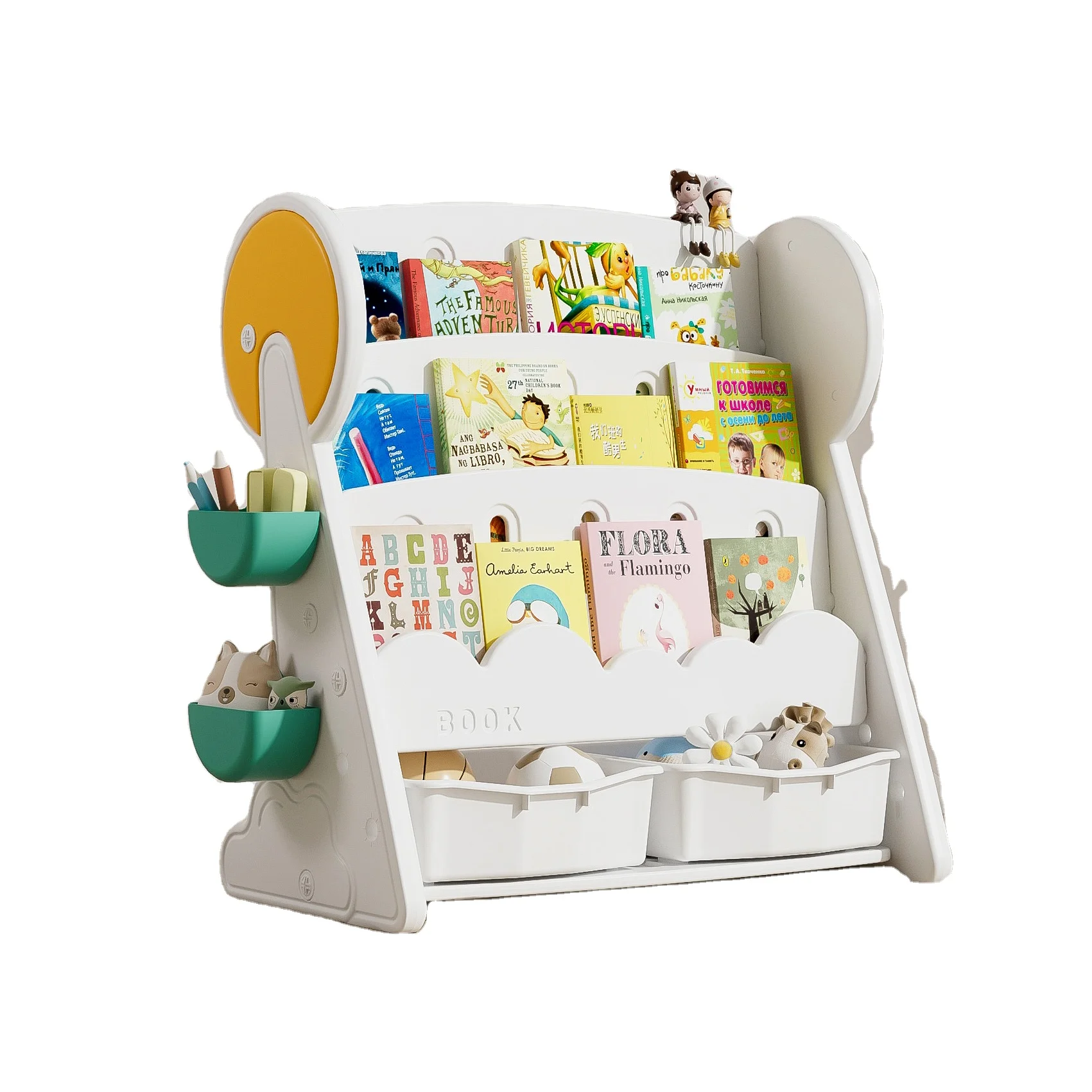 Supplier Cheap Hdpe Small Crafts Organizer Drawer Plastic Parts Storage Cabinet Baby Bookshelf home storage & organization