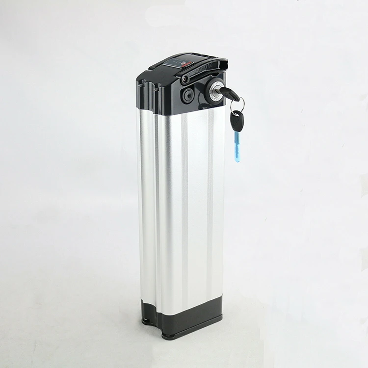 24V 10Ah 350W Li-ion E-bike Battery for Electric Bicycle Two Output 24v 10ah lithium silver fish battery pack