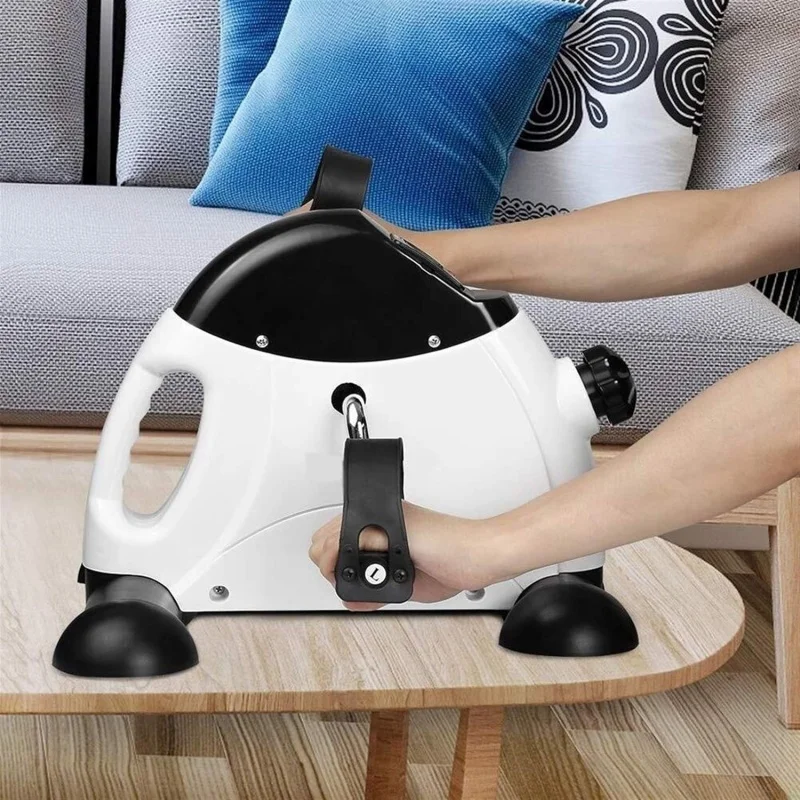 Electric Pedal Portable Rehabilitation Machine Portable Mini Exercise Bike Exercise Pedal with LED Display  For Elderly