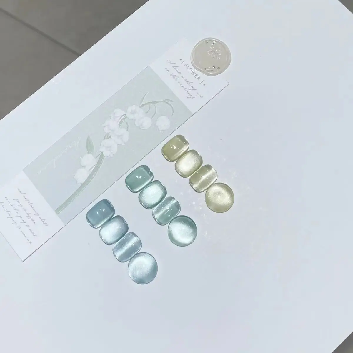 Cat Eye Armor Oil Glue Porcelain White Glass Beads Cat Eye Glue New 12 Color Set Special Phototherapy Glue