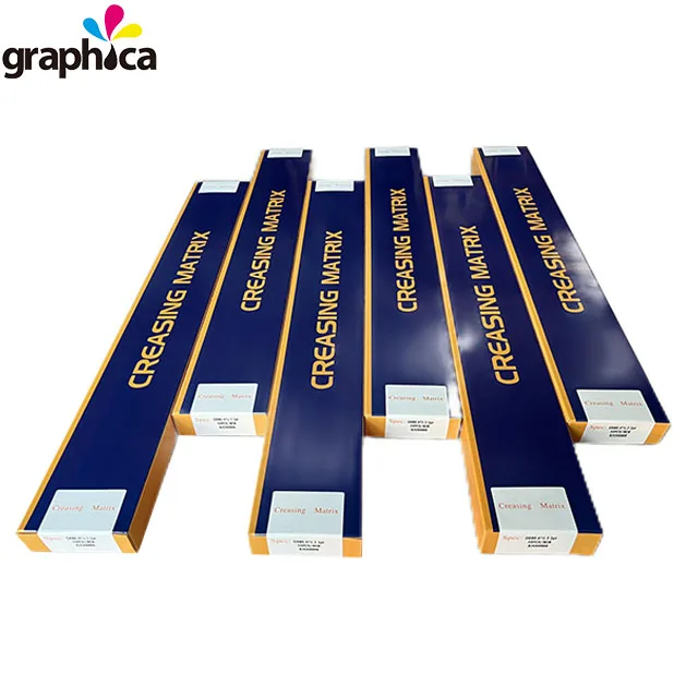 Cindy GRB 0.5*1.5 Creasing Matrix Cutter with Die Cutting & Gluing for Manual & Auto Die Cutter Machine Printing Materials