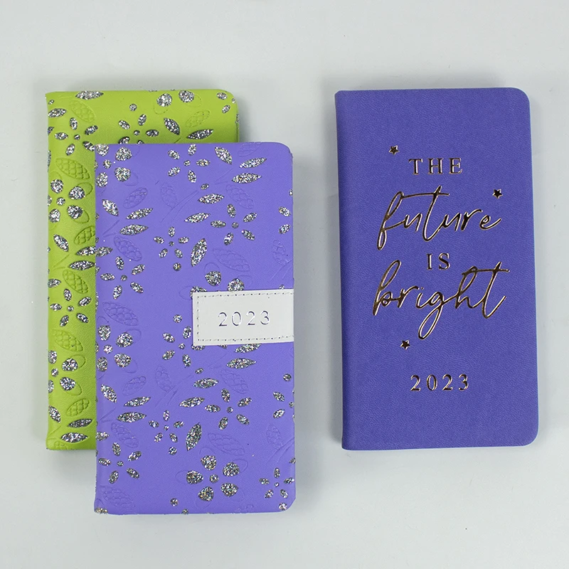 Custom 2022 mini planner 2022 gold manifestation planner daily  journals with customized logo